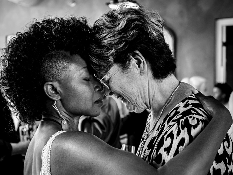 Bruiloft fotograaf echte emoties