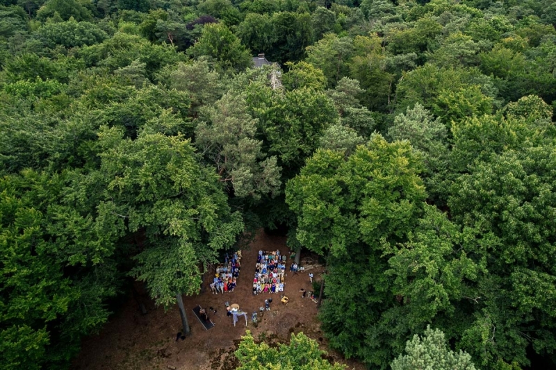 Spiritueel trouwen bruiloft fotograaf Villa Klein Heumen