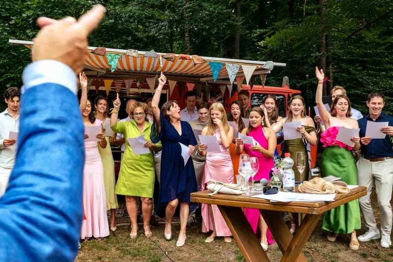 Spiritueel trouwen bruiloft fotograaf speech