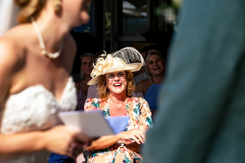 trouwfotograaf Almere trouwen bij Poortdok speech