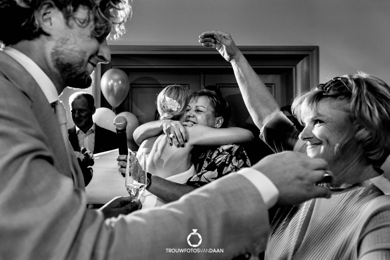 TrouwfotosvanDaan speeches bij Dudok Rotterdam