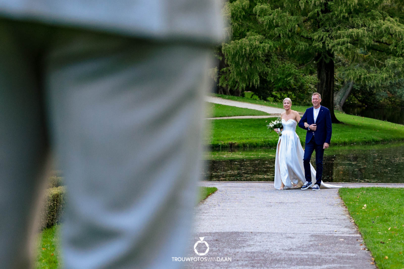 First look bij Dudok in het Park in Rotterdam fotografie