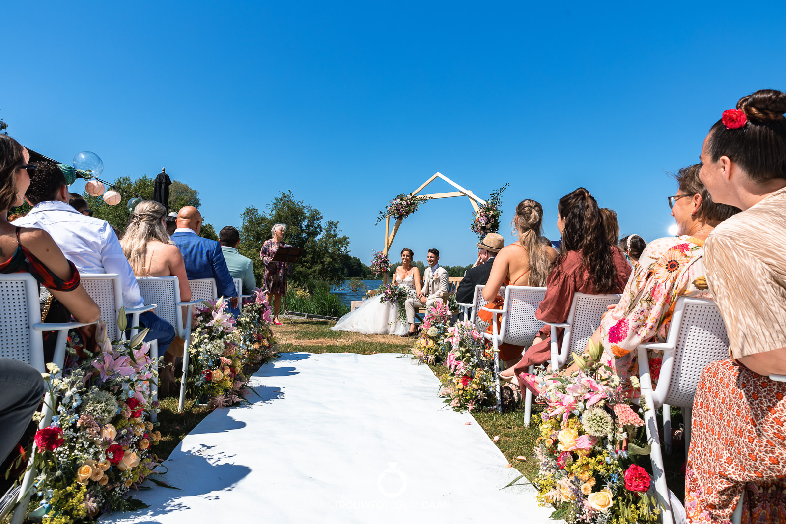 Paviljoen Twiske bruiloft ceremonie