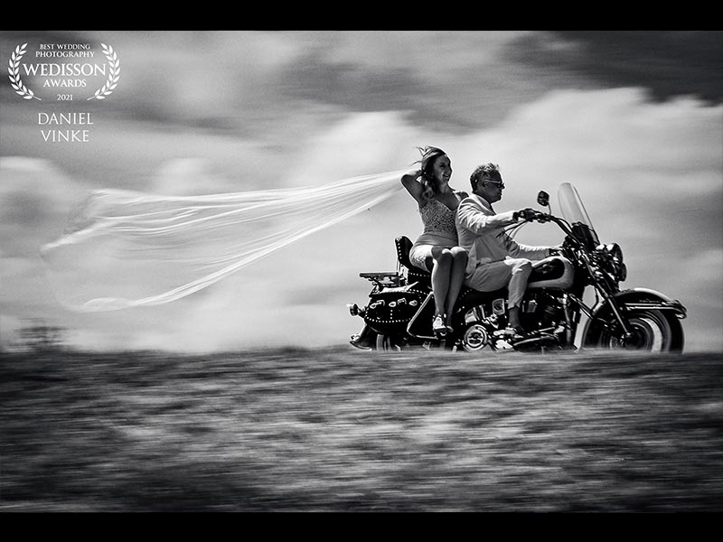 Award winnende trouwfotograaf: Wedisson 76 motor