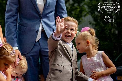 Bruidsfotograaf Daniel Vinke award kinderen