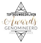 Top trouwbedrijven award nominatie 2022 - 2023