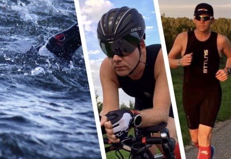 Drieluik van Boudewijn Leunissen, triatleet, NTB-gediplomeerd triathlon coach en oprichter van de TRTHLN Academy