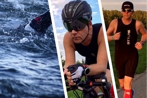 Drieluik van Boudewijn Leunissen, triatleet, gediplomeerd triathlon coach en oprichter van TRTHLN Coach