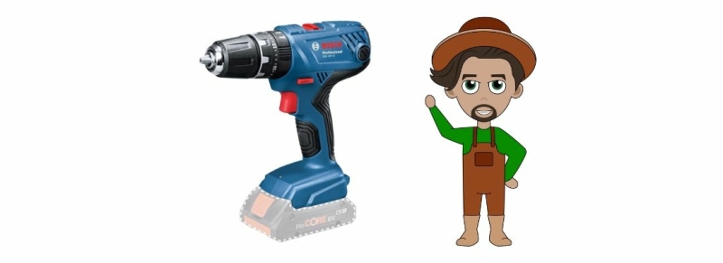 1 bosch professional schroefboormachine