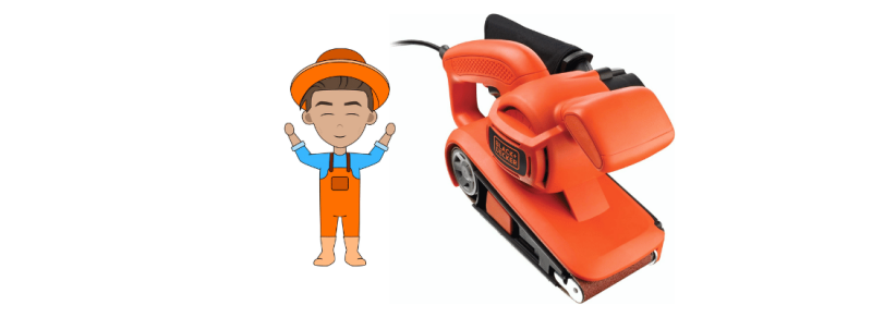 Black+Decker KA86 bandschuurmachine