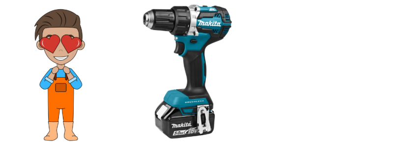 Makita DDF484RTJ voor moeilijkere klussen
