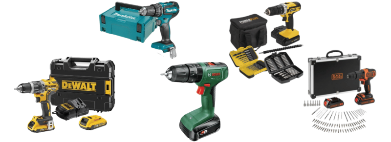 verschillende klopboormachines