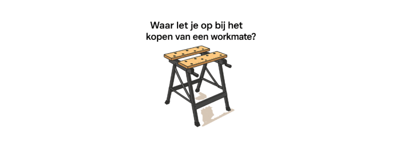 Waarom inklapbare werkbank