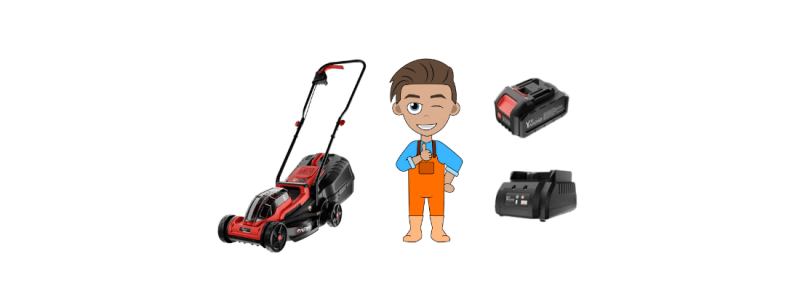YARDIO Tools® Lawnmaster 320 - Compacte accu grasmaaier