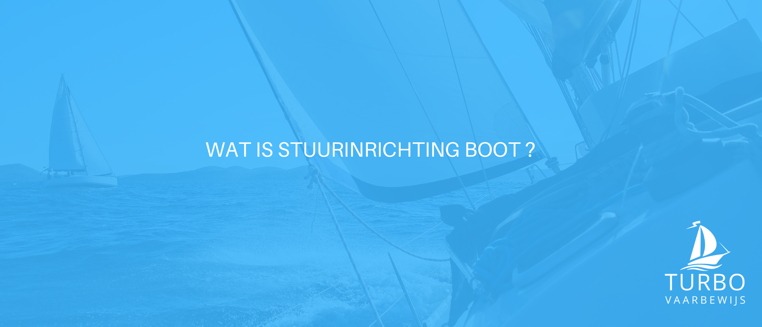 Wat is stuurinrichting boot?