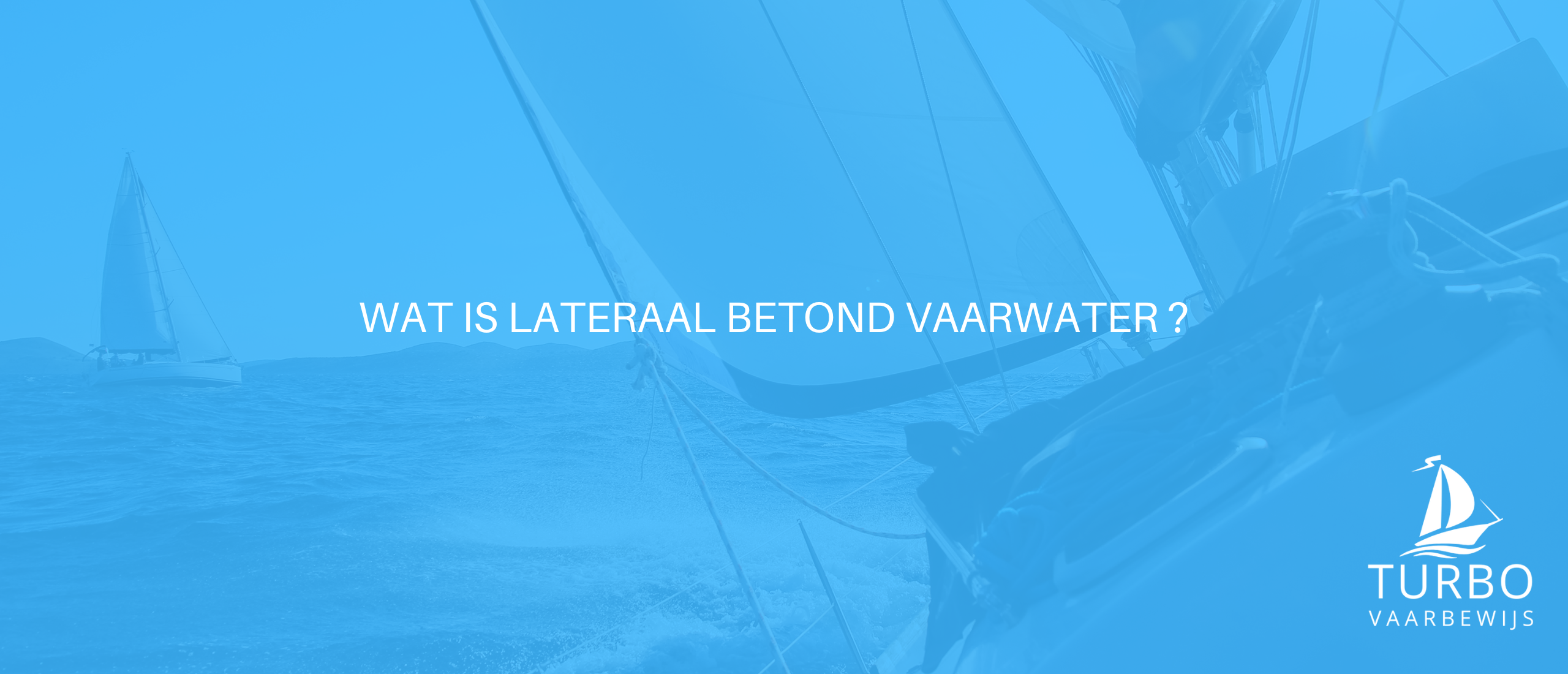 Wat is lateraal betond vaarwater?