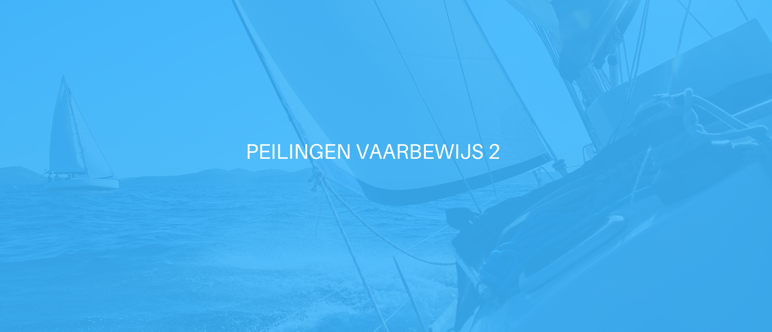 Peilingen vaarbewijs 2