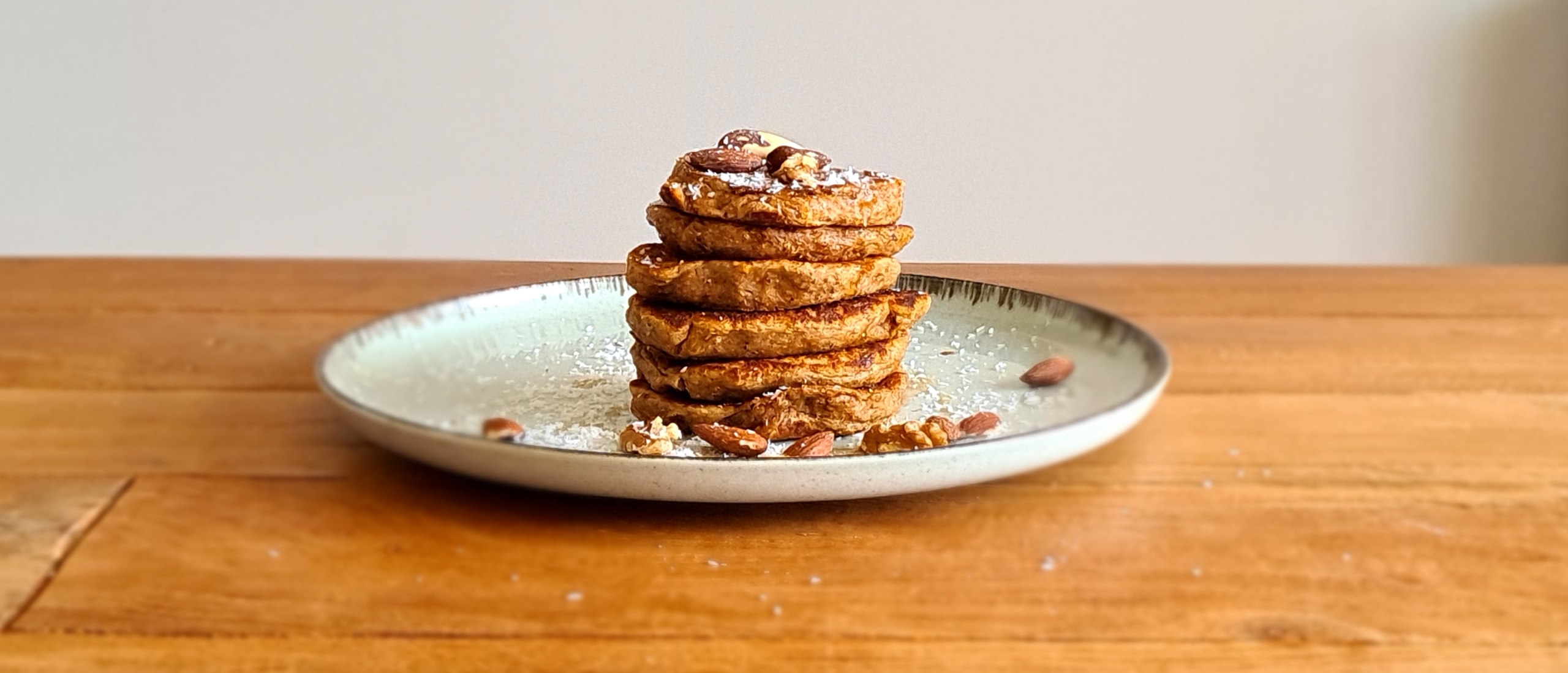Het allerlekkerste vegan recept voor zoete aardappel pancakes