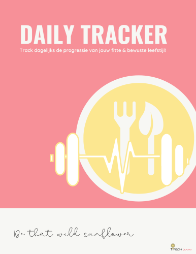 Daily tracker voor sport, voeding en mindset