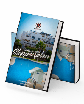 Vastgoed spanje stappenplan mockup