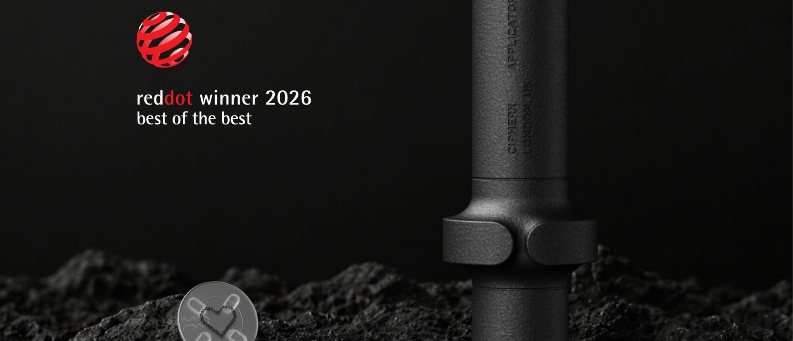 Cipher X Technologies wins Red Dot Design Award with contribution of uPATCH Applicators