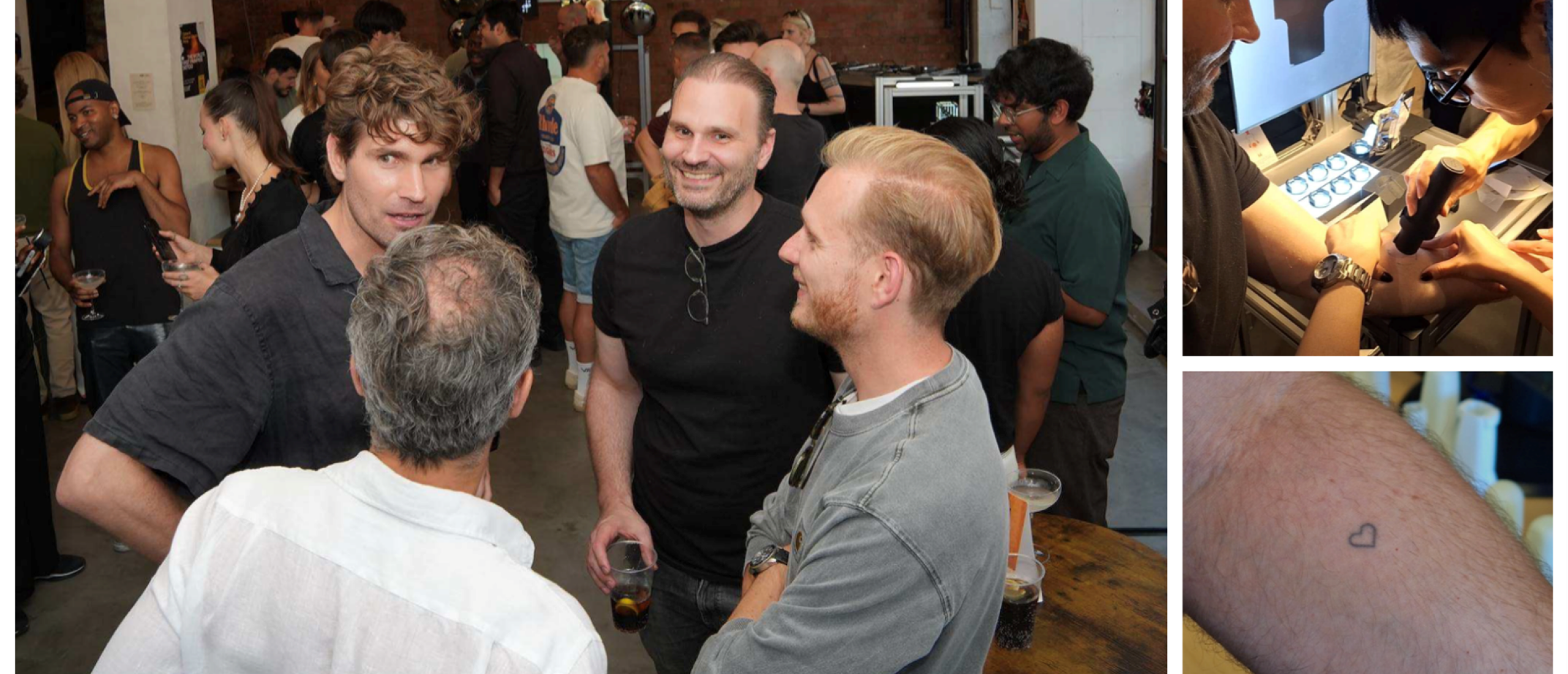 uPATCH PLUS applicator applies microneedle tattoo's at CipherX Launch event
