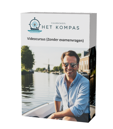 Productafbeelding Videocursus zonder examenvragen Doos met videocursus zonder examenvragen Klein Vaarbewijs 1