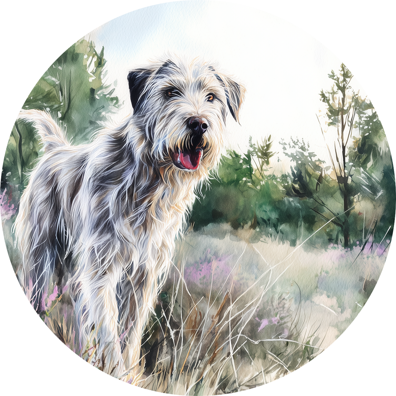 hond in de heide null