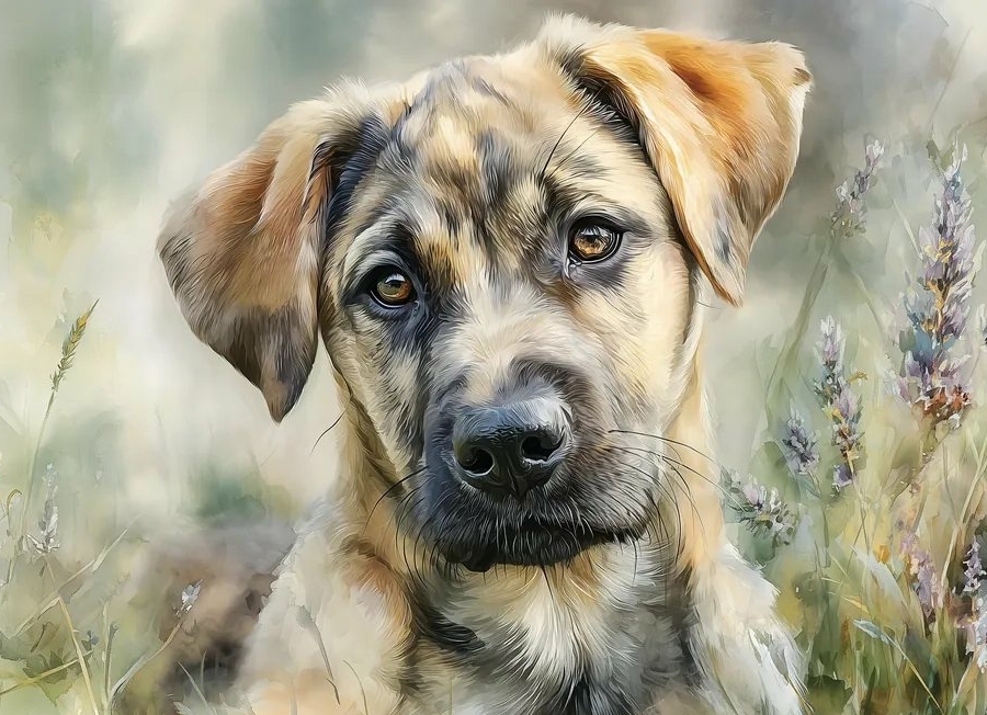 Puppy opvoeden met PuppyPower Illustratie bij de uitleg over het opvoeden en trainen van je puppy.