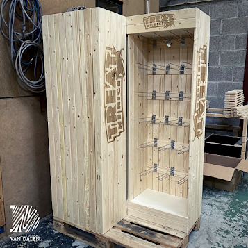Houten display