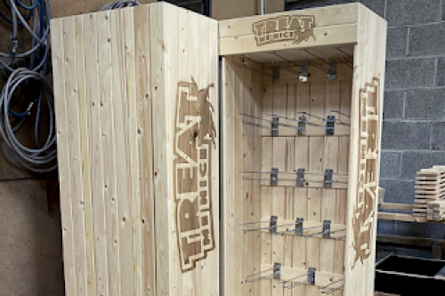 Houten display