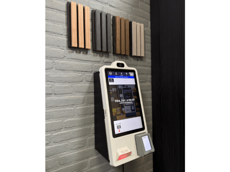 Zelfscanterminal voor catering en restaurants