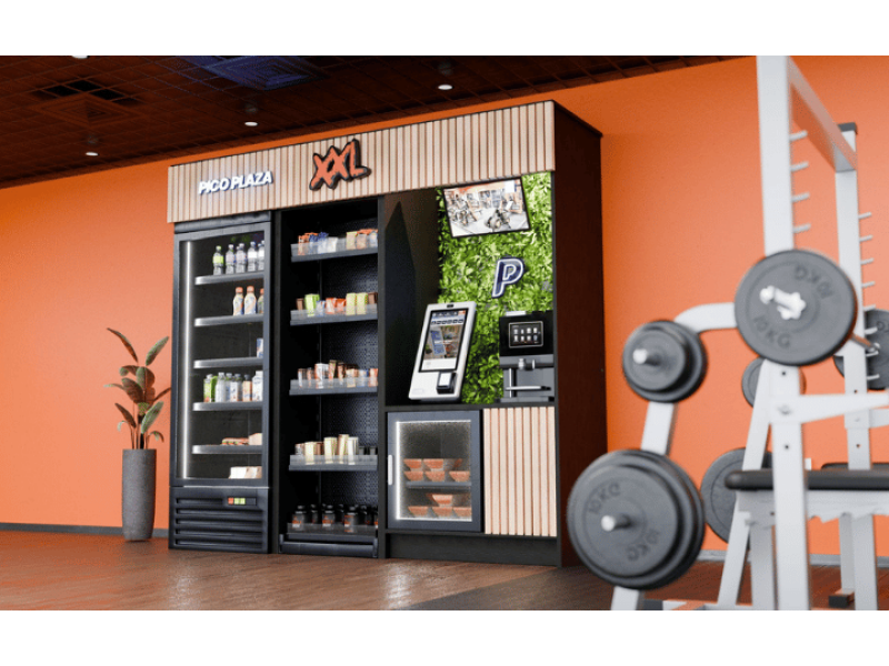 Smart Vending Mini Market voor XXL Nutrition in een sportschool