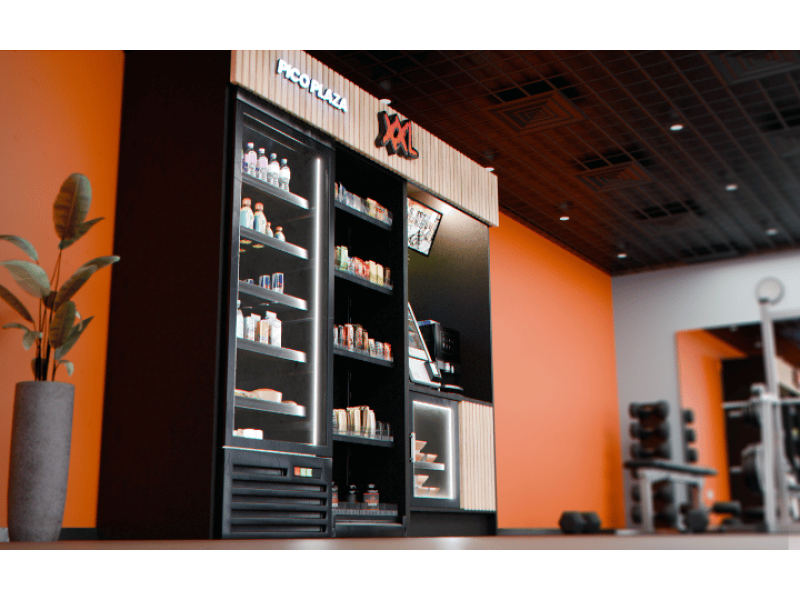 Nieuwste vending oplossing in de gym