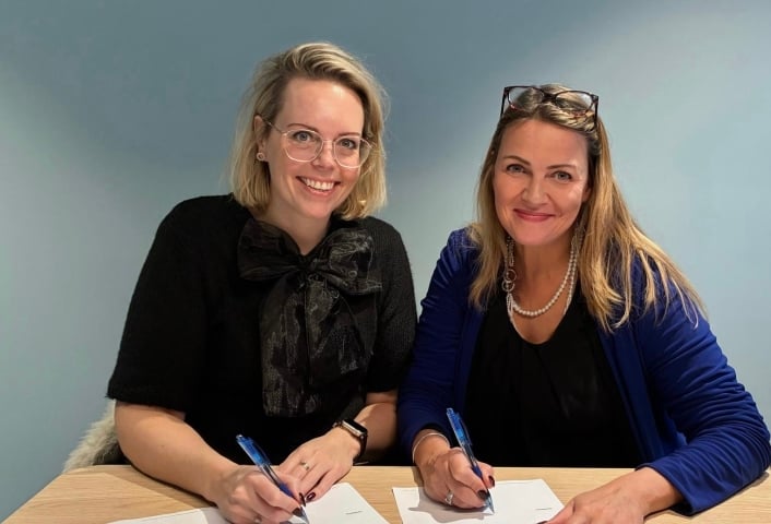 Desiree Oudejans en Kirsten Tervoort