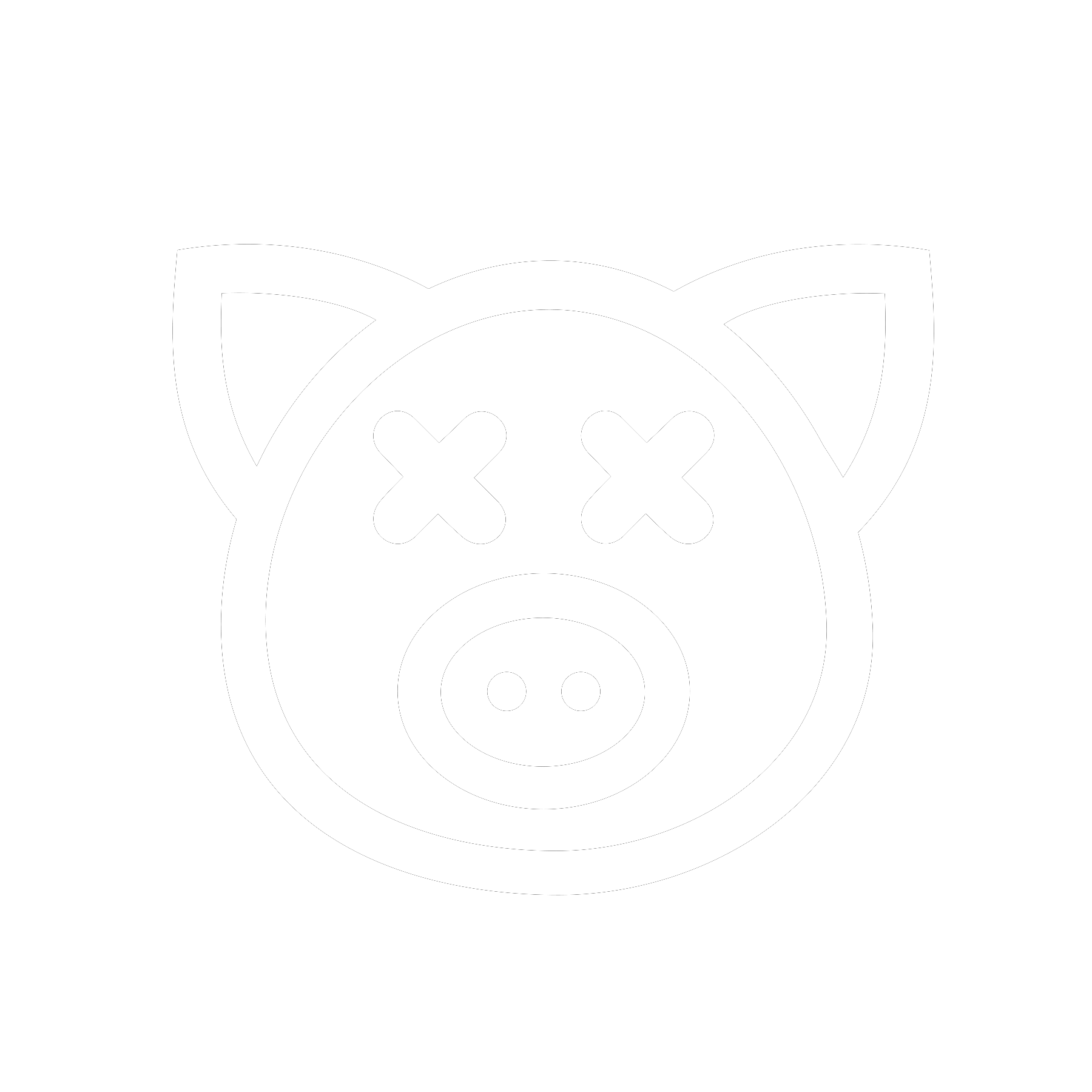 Verkes Outdoor Logo Wit