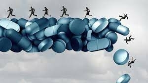 deze afbeelding geeft weer dat je vroeg of laat aan opioiden verslaafd raakt