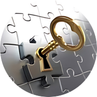 Een gouden sleutel met het woord 'Succes', symbool voor de belangrijkste sleutels tot succesvol verslavingsherstel.