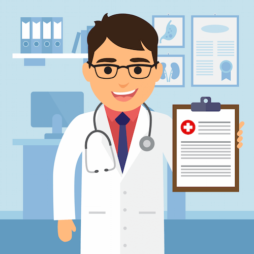 Een dokter in beeld, maar voor deze community heb je geen verwijzing nodig om te starten met herstel.