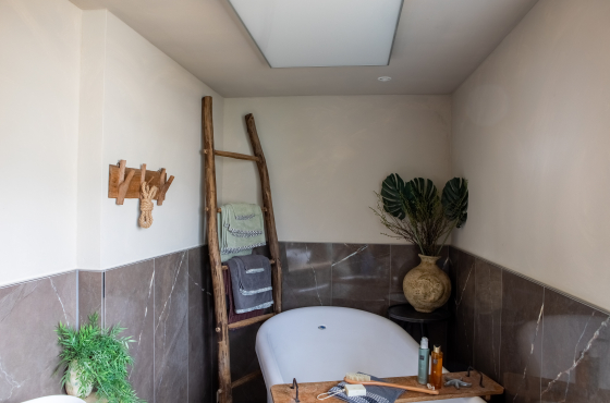 Infrarood paneel badkamer en suite