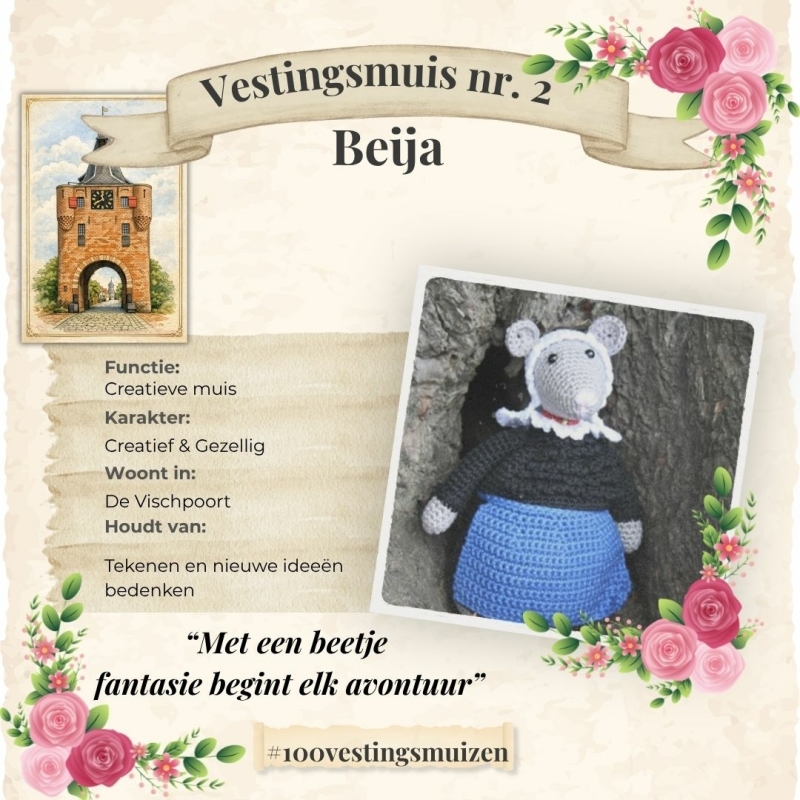 Vestingsmuis 2 Muis Beija