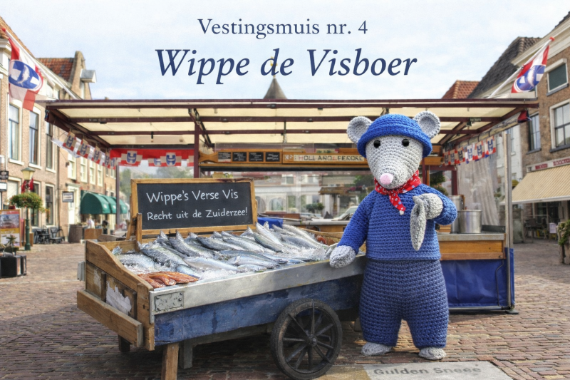 Vestingsmuis Wippe de Visboer