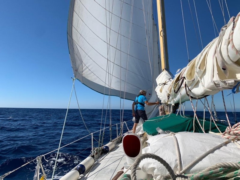 gallant 53 for sale te koop van de Stadt klassiek zeiljacht classic sailing yacht
