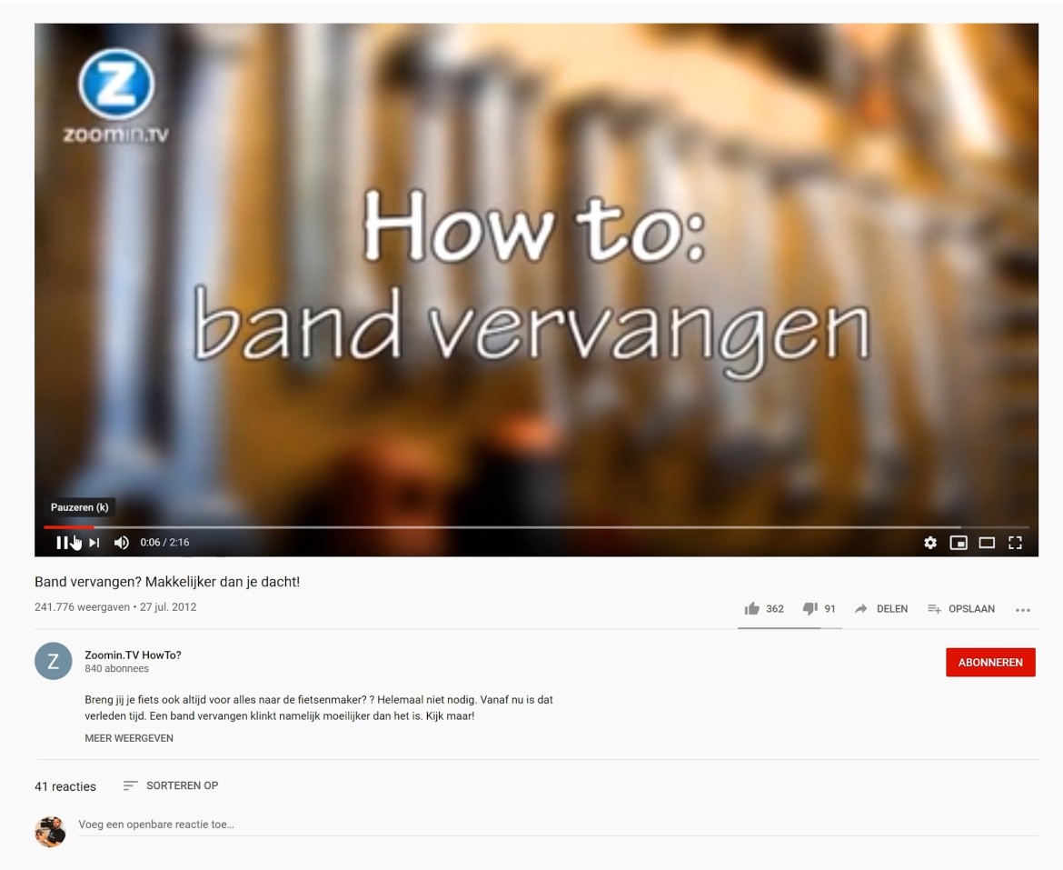 Maak instructievideo's en wordt ontdekt op Youtube!