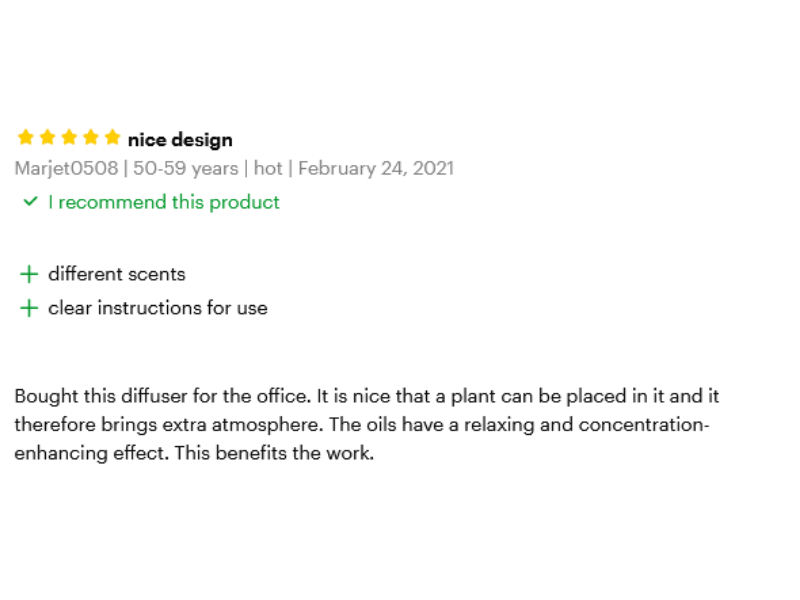 Aroma Diffuser Review