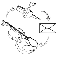 violin tracks logo