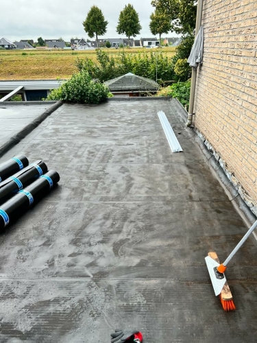 Bitumen dakbedekking ondergrond