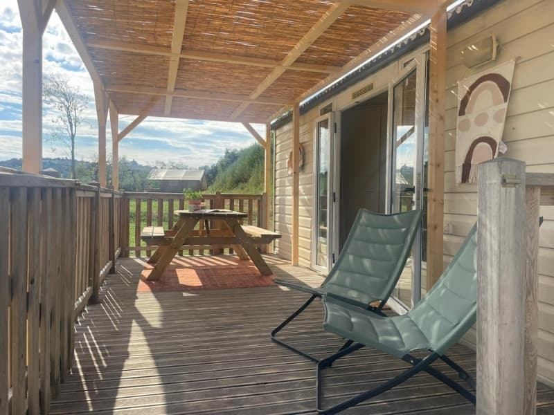 Casa Azzurra bij Camping Vista Fermo Italië
