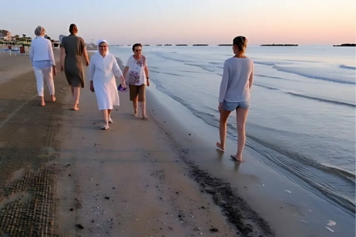 Een kwartiertje rijden naar het strand Camping Vista Fermo
