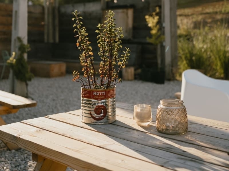 Gezellig zitten bij Camping Vista Fermo